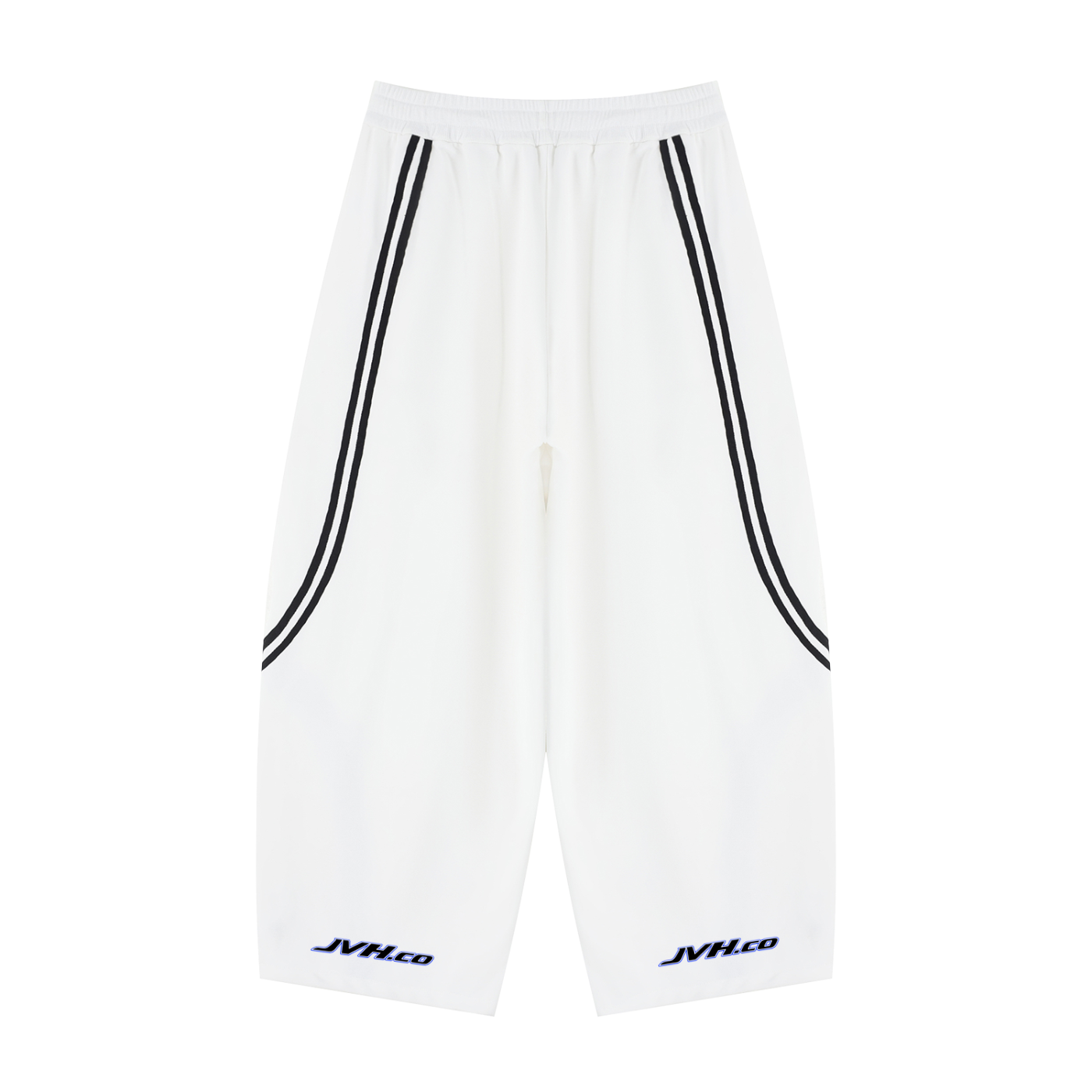 JVH.CO Unisex Wide Leg Piping Sweatpants (BLUE)