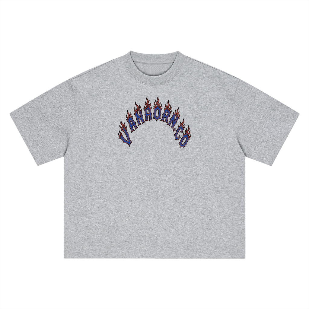 JVH.CO Boxy Oversized Beach Flames Set T-Shirt 3