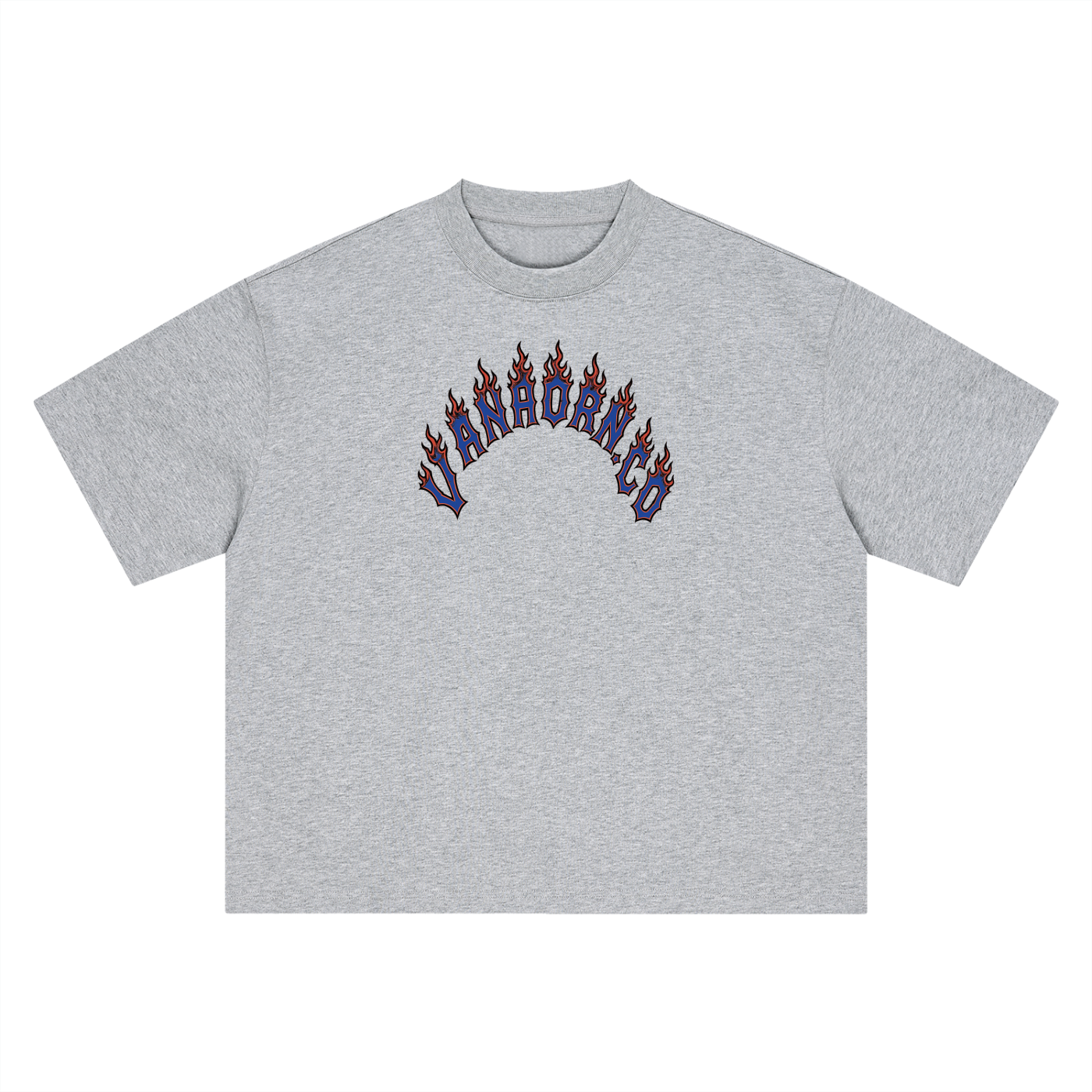 JVH.CO Boxy Oversized Beach Flames Set T-Shirt 3