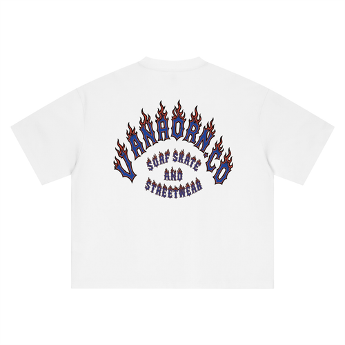 JVH.CO Boxy Oversized Beach Flames set T-Shirt 2