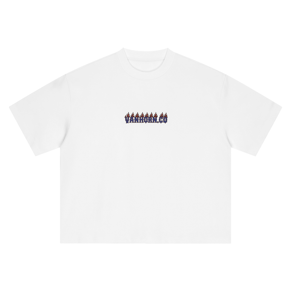 JVH.CO Boxy Oversized Beach Flames set T-Shirt 2