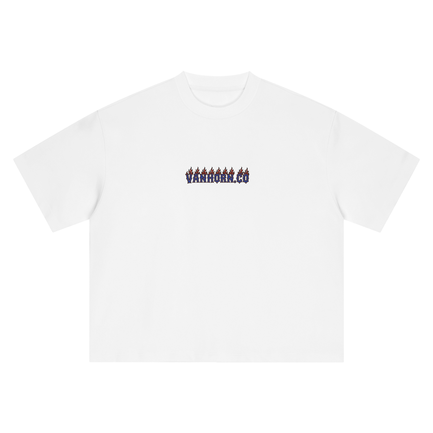 JVH.CO Boxy Oversized Beach Flames set T-Shirt 2