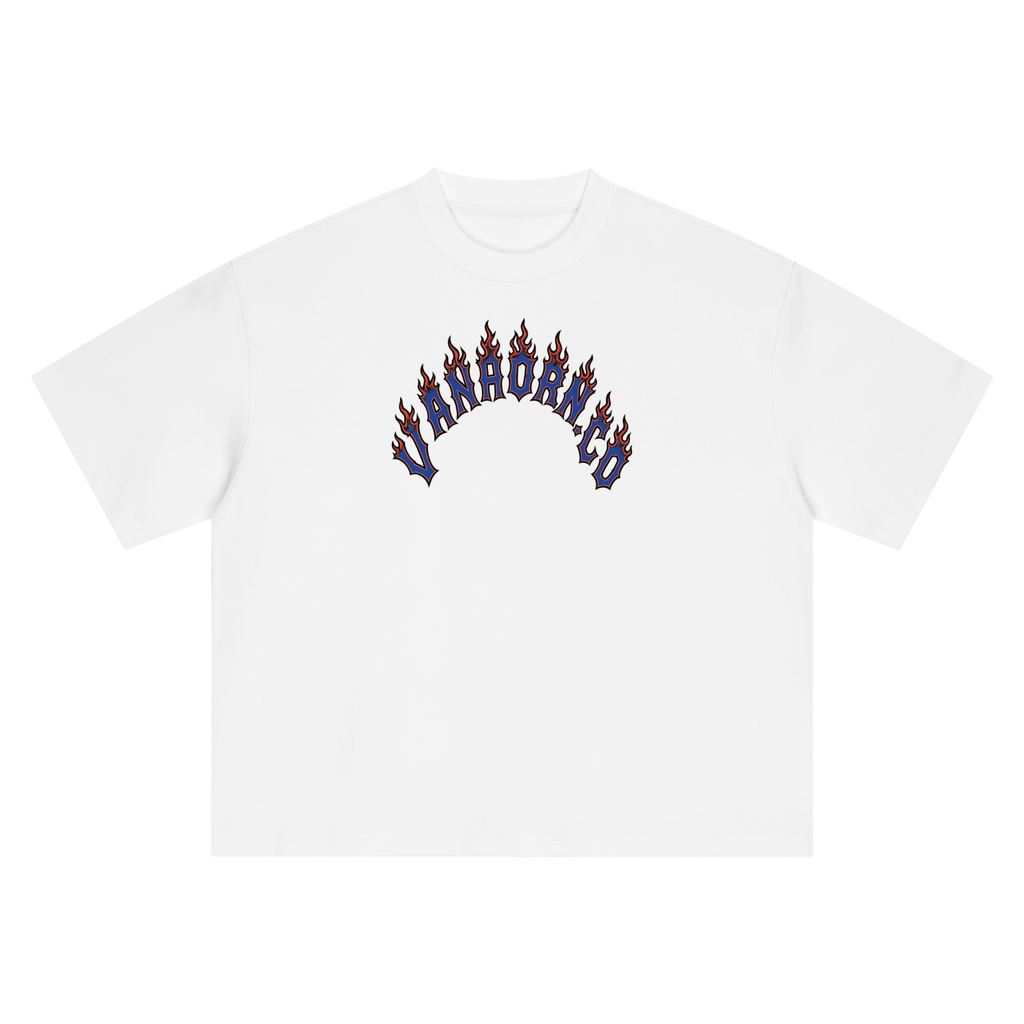 JVH.CO Boxy Oversized Beach Flames Set T-Shirt 3