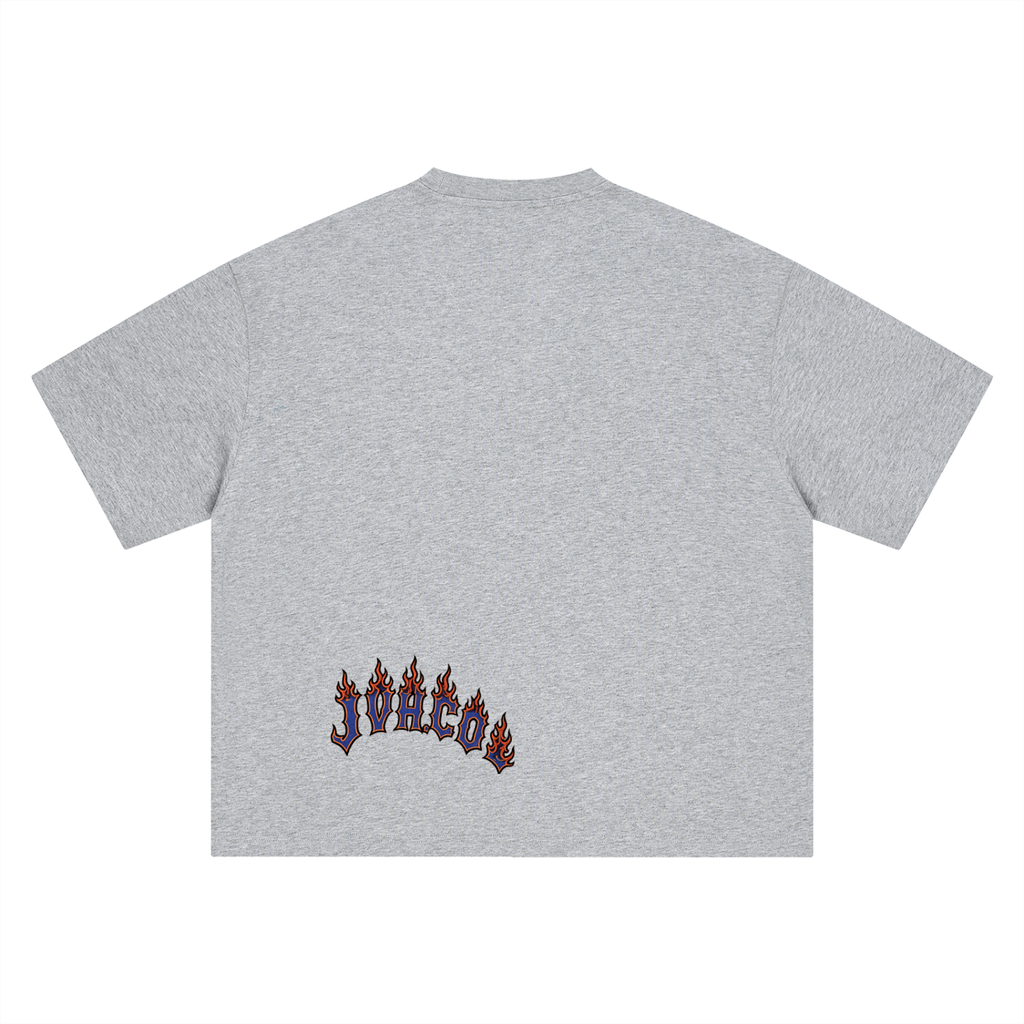 JVH.CO Boxy Oversized Beach Flames SetT-Shirt 1