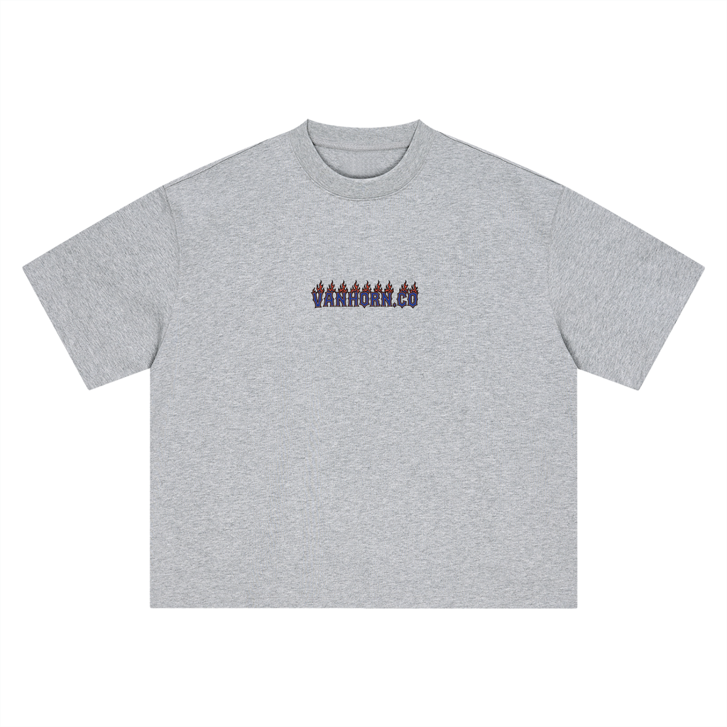 JVH.CO Boxy Oversized Beach Flames set T-Shirt 2