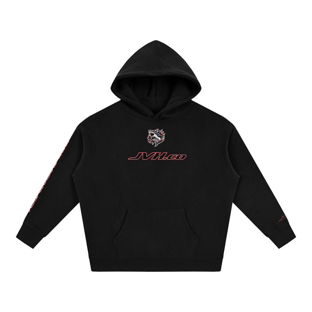 JVH.CO Oversize Fleeced SHARK Hoodie