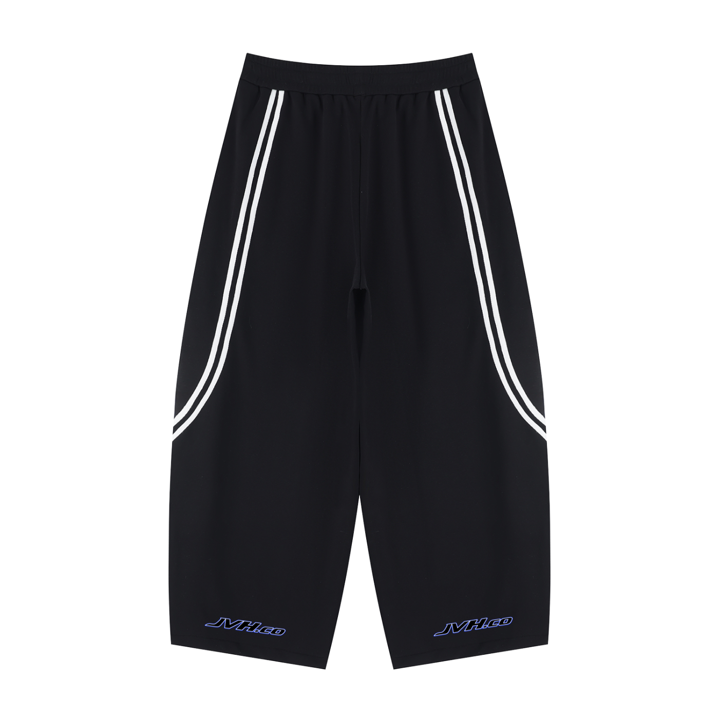 JVH.CO Unisex Wide Leg Piping Sweatpants (BLUE)