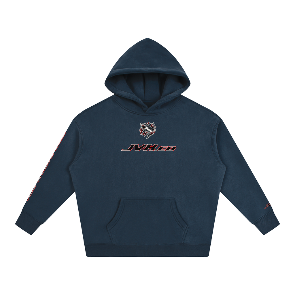 JVH.CO Oversize Fleeced SHARK Hoodie