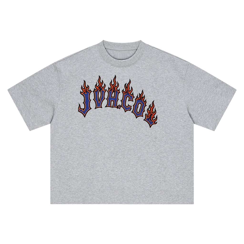 JVH.CO Boxy Oversized Beach Flames SetT-Shirt 1