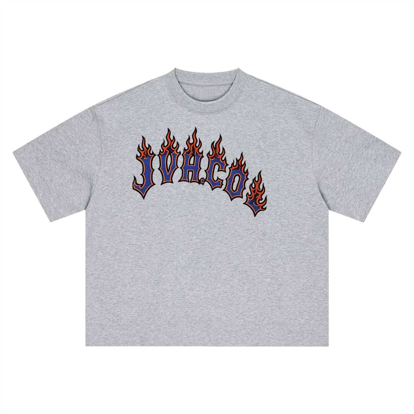 JVH.CO Boxy Oversized Beach Flames SetT-Shirt 1
