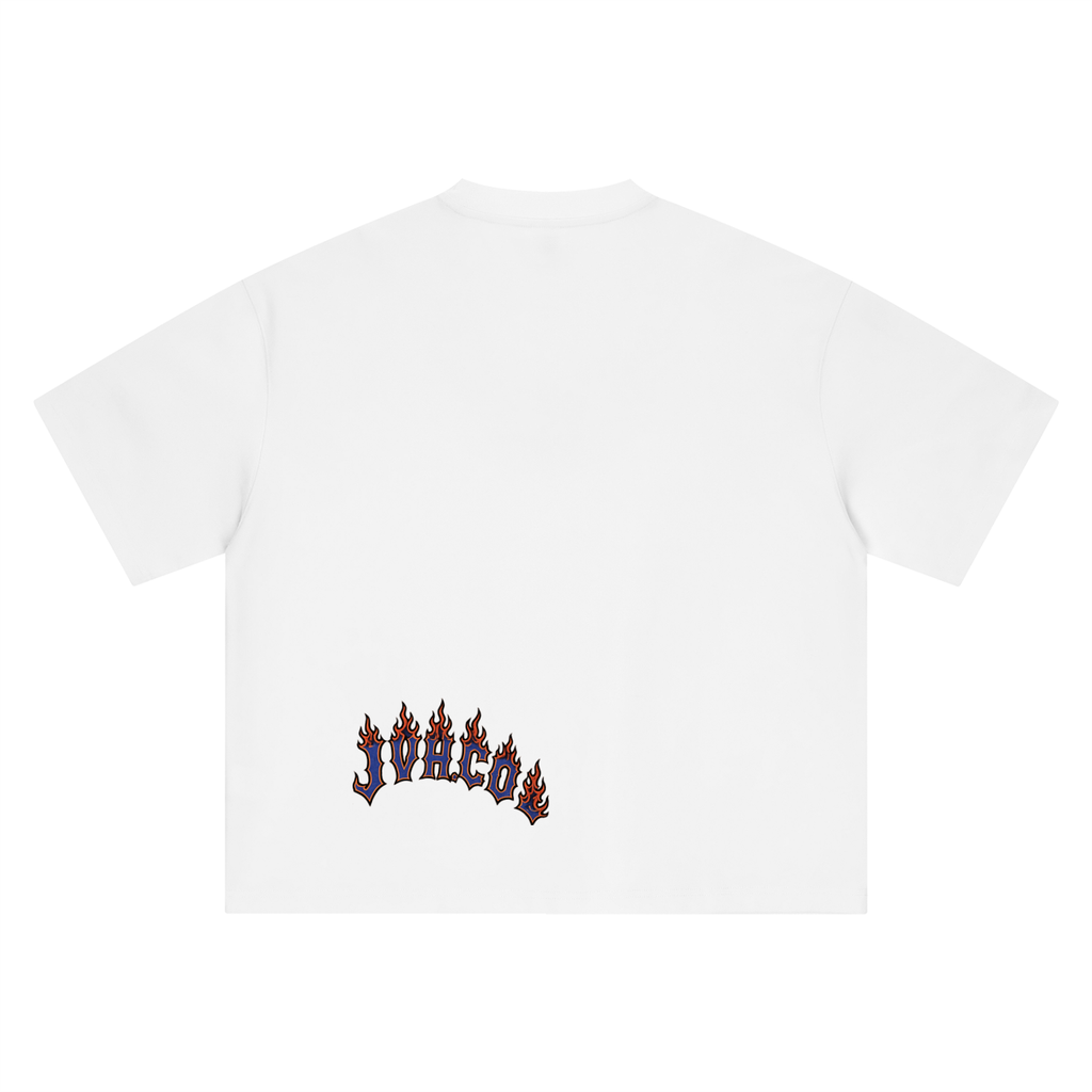 JVH.CO Boxy Oversized Beach Flames SetT-Shirt 1