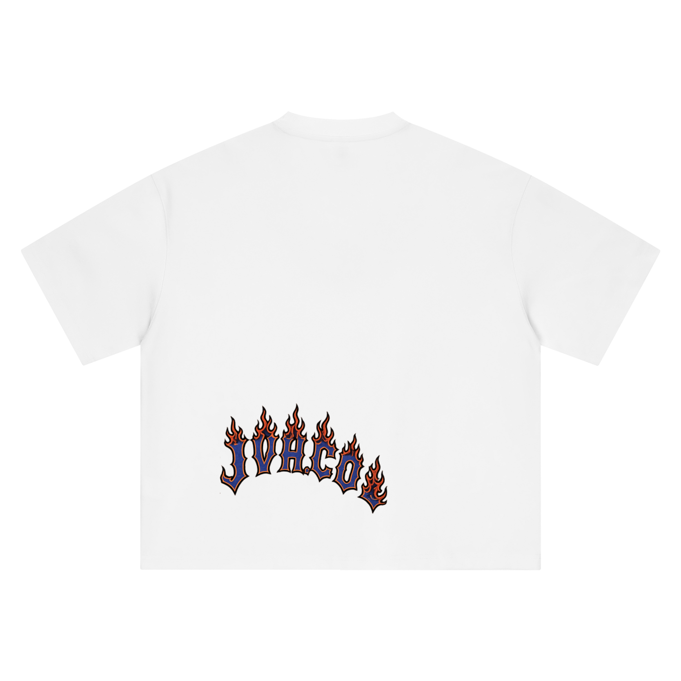 JVH.CO Boxy Oversized Beach Flames Set T-Shirt 3